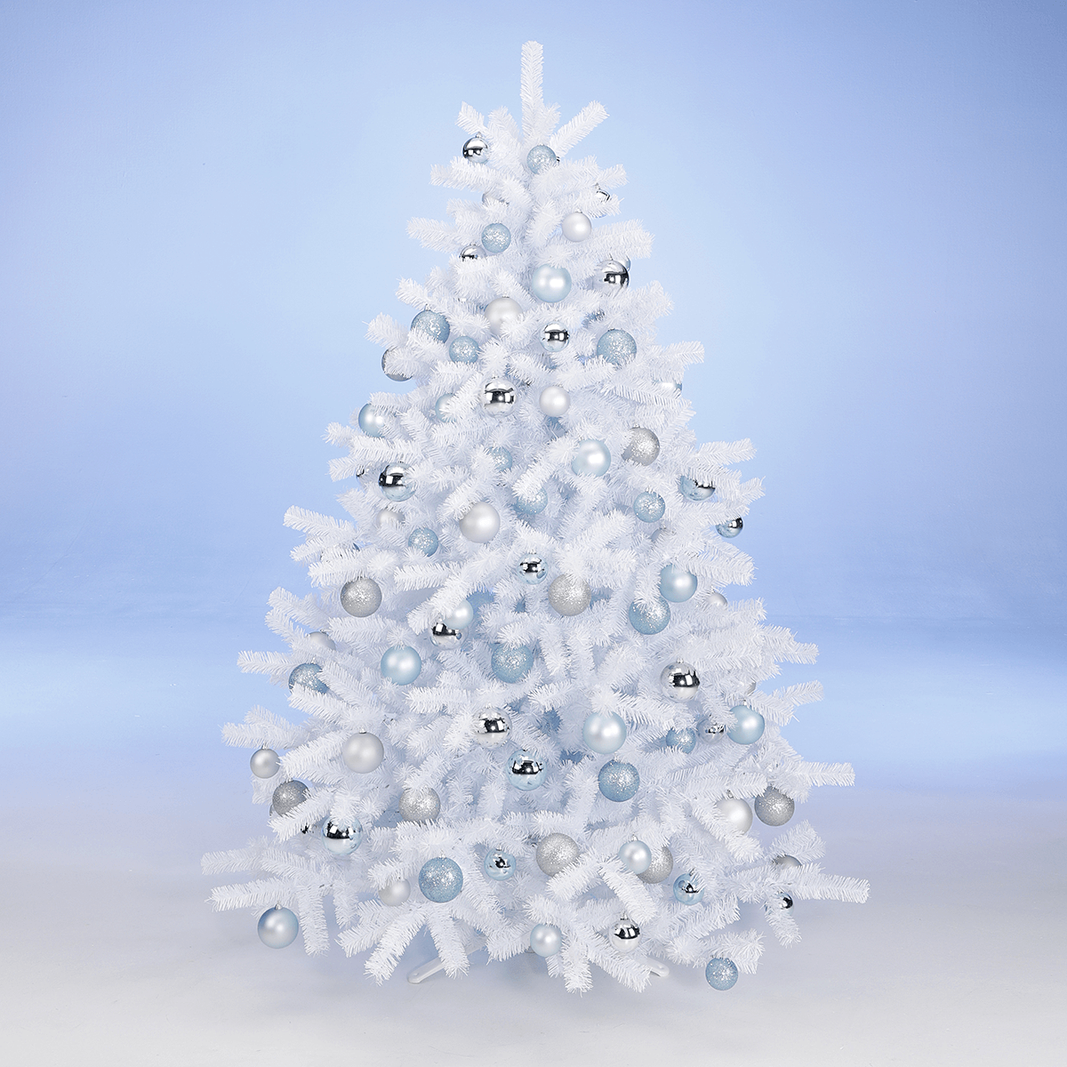 Artificial Christmas tree made of white Luvi, B1 - 2 Artificial Christmas tree made of white Luvi, B1 - 2