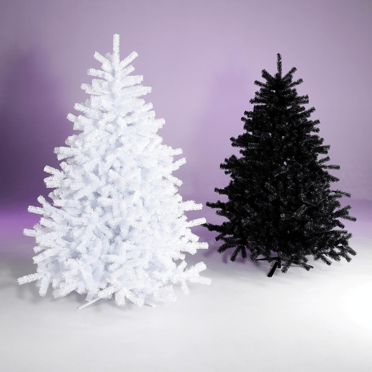 Artificial Christmas tree made of black Luvi, B1 - 2 Artificial Christmas tree made of black Luvi, B1 - 2