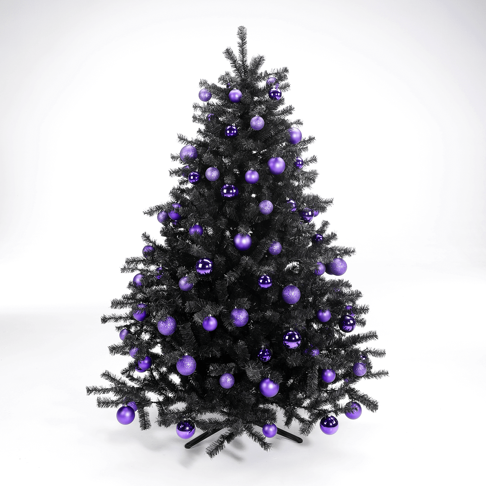 Artificial Christmas tree made of black Luvi, B1 - 6 Artificial Christmas tree made of black Luvi, B1 - 6