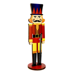 Nutcracker wood decorative display - 1