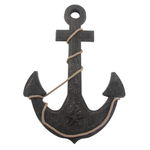 Ancre décorative en bois 45 cm  - 0