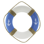 Deko Rettungsring blau 40 cm Ø - 0