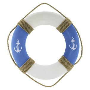 Decorative lifebuoy blue 40 cm Ø