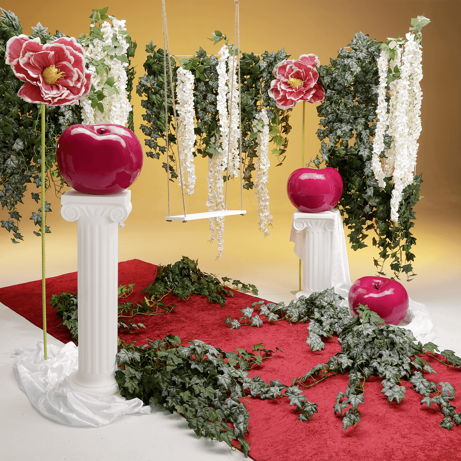 Flor de papel decorativa XXL 185 cm - 2 Flor de papel decorativa XXL 185 cm - 2