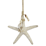 Estrella de mar decorativa con cordón 30 cm Ø - 0