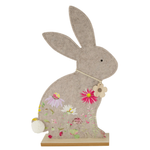 Felt rabbit stand 42 cm - 0