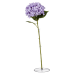 Hortensia artificial con pie de metal, 113 cm  - 0