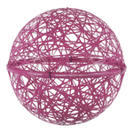 Demi-sphères décoratives 3D en fibre de verre, deux pièces 50 cm Ø - 1