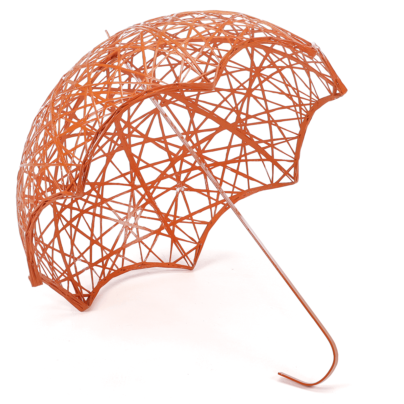 Decorative umbrella made of fibreglass with umbrella pole 75 cm Ø - 1