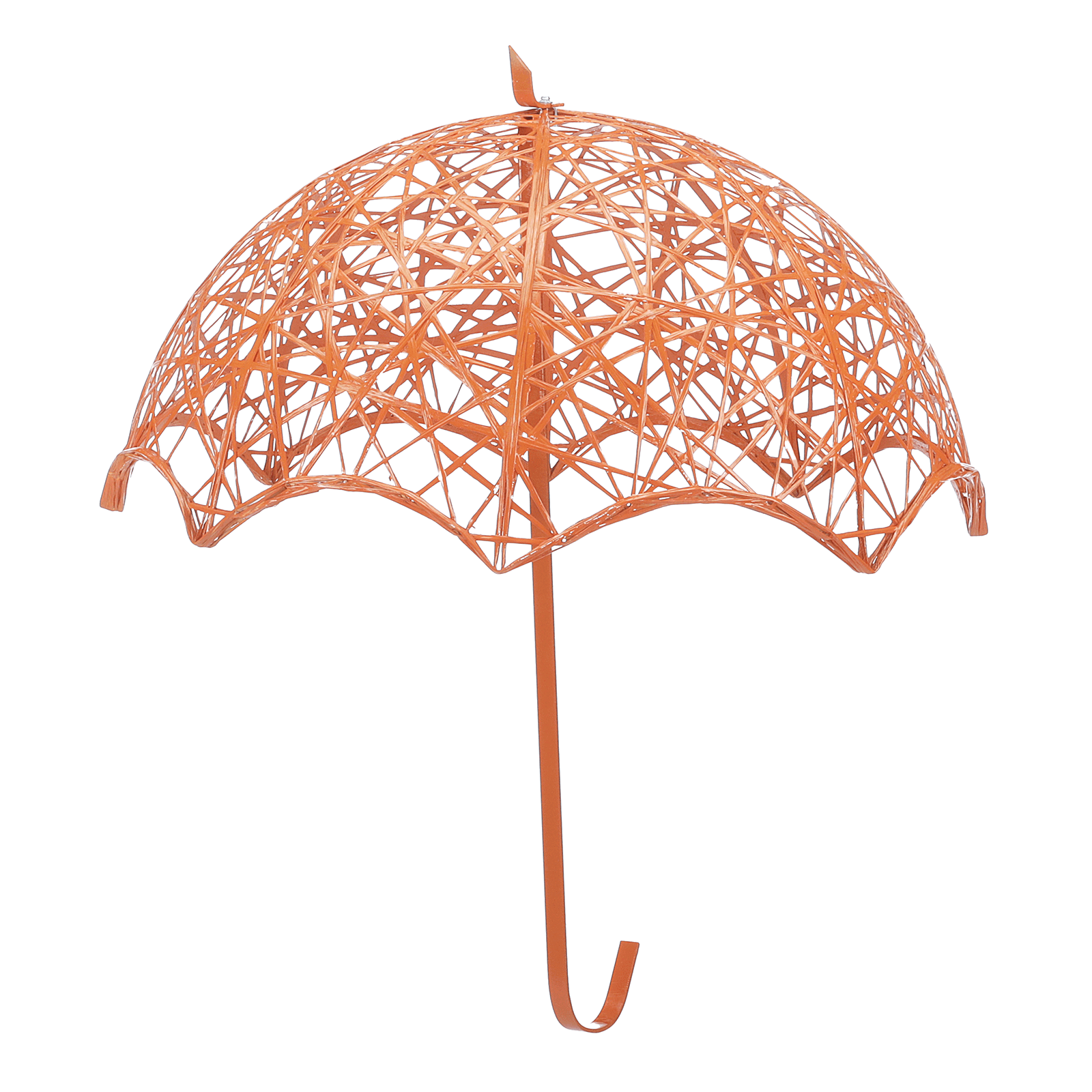 Decorative umbrella made of fibreglass with umbrella pole 75 cm Ø - 2