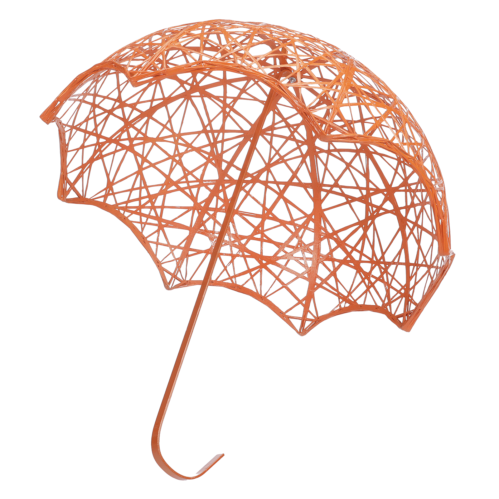 Decorative umbrella made of fibreglass with umbrella pole 75 cm Ø - 3