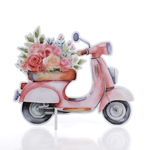 Vespa display, 40 cm high with stand - 1