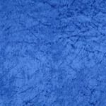 Panne velvet width 150 cm, royal blue - 0