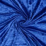 Panne velvet width 150 cm, royal blue - 1