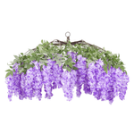 Künstliche Wisteria Hänger 130 cm Ø - 0