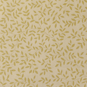 Wrapping paper leaf tendrils white, 50cm, 50m