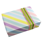 Wrapping paper pastel stripes, 50cm, 50m - 1