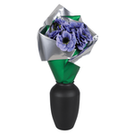 Vases ventrus en tôle 26 cm  - 1