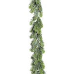 Guirlande de sapins artificielle verte en plastique injecté 180 cm - 1