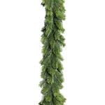 Artificial fir garland green made of injection molding 180 cm - 1