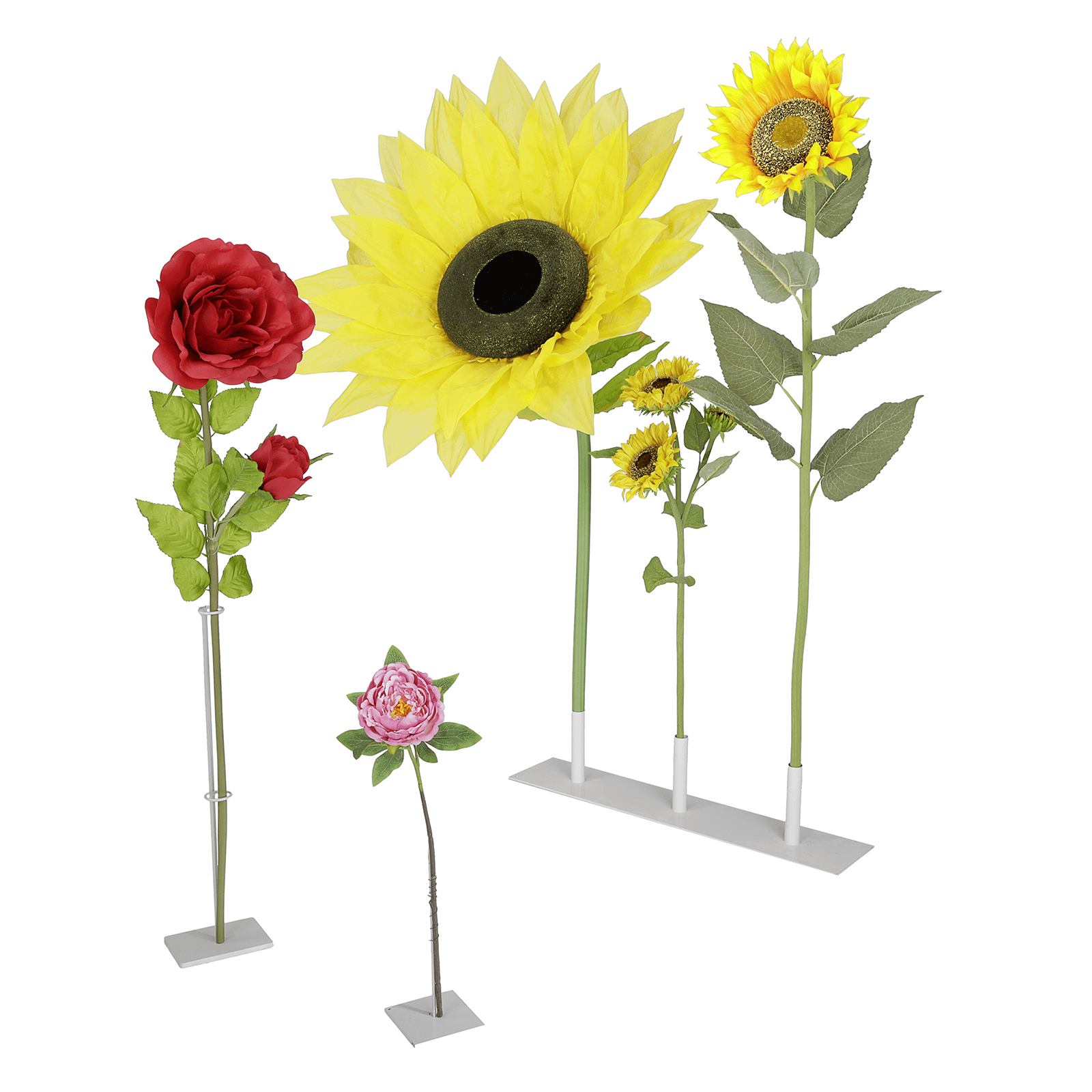 Artificial sunflower 134 cm - 2 Artificial sunflower 134 cm - 2