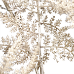 Branche de fougère artificielle dorée avec paillettes 76 cm   - 3