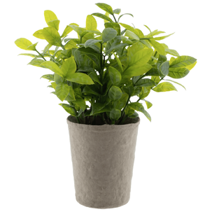 Artificial tea herbs in paper pot 20 cm