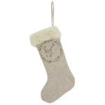 Chaussettes de Noël à suspendre 25 x 45 cm - 0
