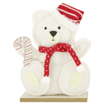 Teddybär Filzaufsteller 19 x 29 cm - 0