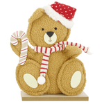 Soporte de fieltro para osito de peluche 19 x 29 cm - 0