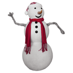 XXL decorative snowman 105 cm high  - 0