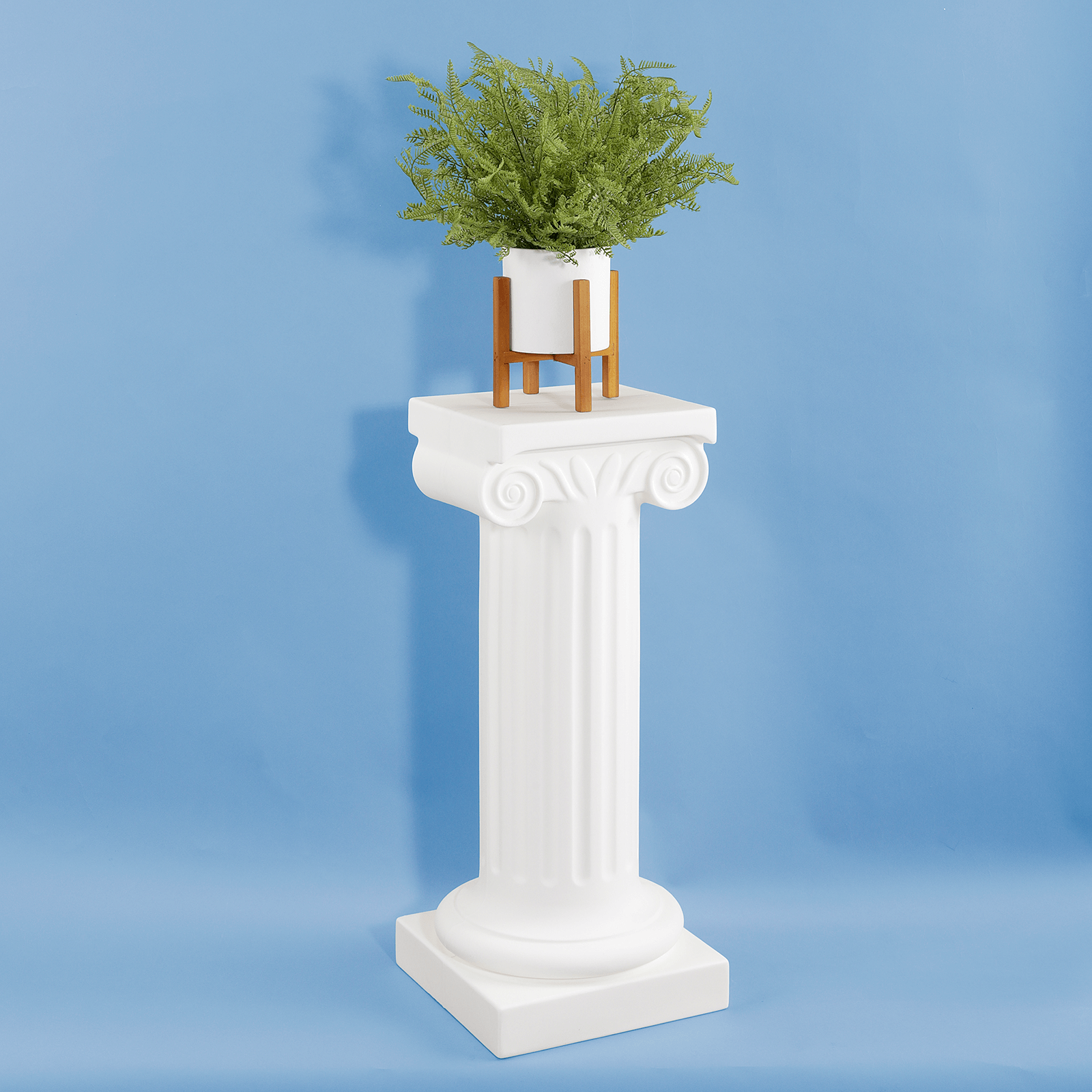 Säule weiß, 30 x 30 cm - 2