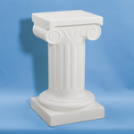 Säule weiß, 30 x 30 cm - 1