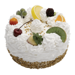 Obsttorte Lebensmittel-Attrappe 15cm Ø - 1