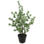 Artificial larch tree in a pot - 0
