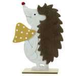 Igel Filzaufsteller 39,5 cm mit Standplatte - 0