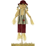 Espantapájaros decorativo con palo 156 cm - 0