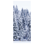 Flame retardant fabric banner "Ice waterfall" 75 x 180 cm - 0