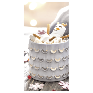Flame retardant fabric banner "Christmas decoration" 100 x 200 cm