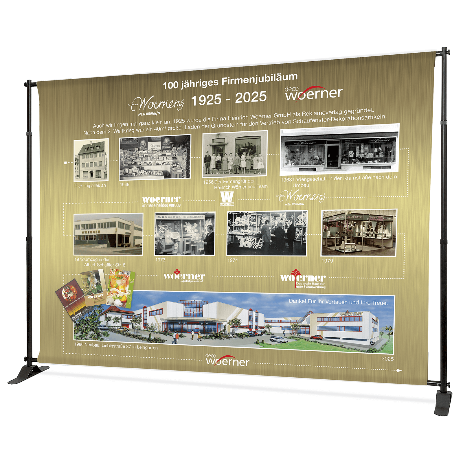 Maxi-Flex Bannerständer - 1 Maxi-Flex Bannerständer - 1