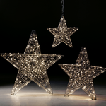 LED illuminated star, 100 cm Ø - 2