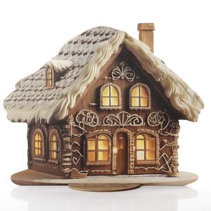 Weihnachts- und Winterhaus Display, doppelter Nutzen! 54x65 cm