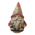 Présentoir de lutins "Tomte", bois 61 cm - 1