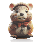 Présentoir pour hamsters "Cookie", bois 36 cm - 1