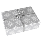 Papier cadeau cristal argenté 50 cm, 50 m - 1