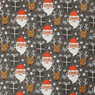 Papier cadeau Cooler Santa 50 cm, 50 m