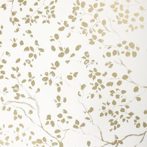 Geschenkpapier Zweige gold 50 cm, 50 m