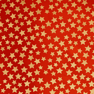 Lumifol Metallicfolie Sterne 100 cm, 10 m