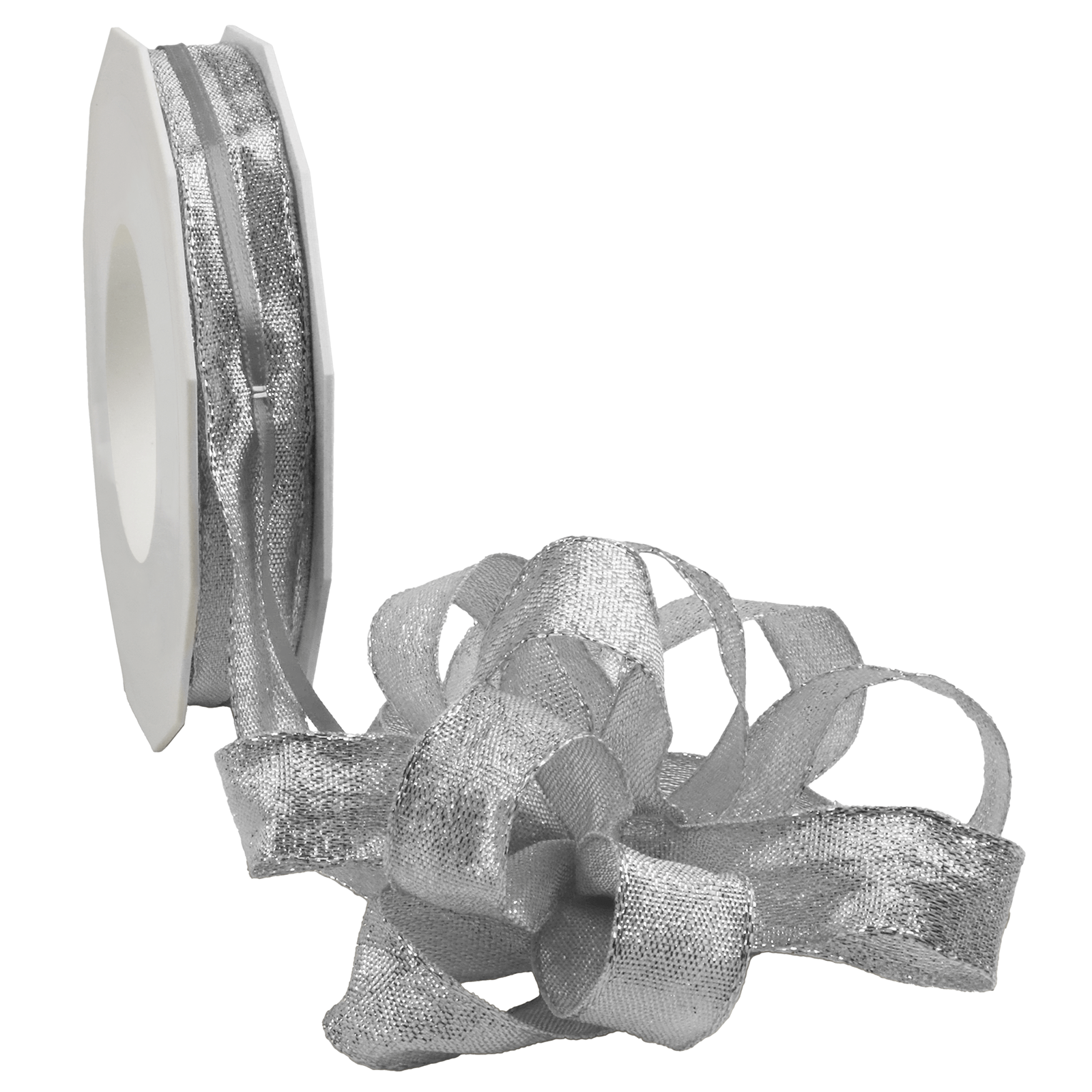 Ziehschleifenband "Glimmer" 15 mm x 20 m - 0 Ziehschleifenband "Glimmer" 15 mm x 20 m - 0