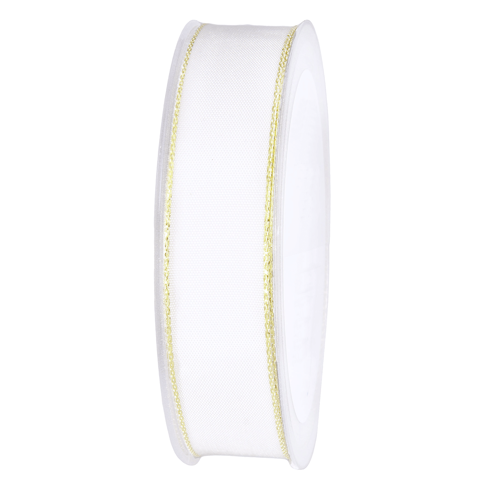Drahtkantenband mit Lurex 25 mm / 25m - 0 Drahtkantenband mit Lurex 25 mm / 25m - 0